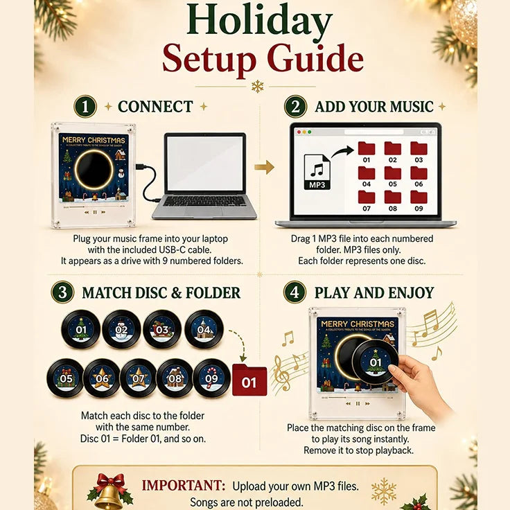 Christmas Music Fridge Player